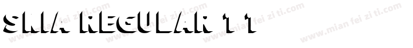 Skia Regular 1 1字体转换